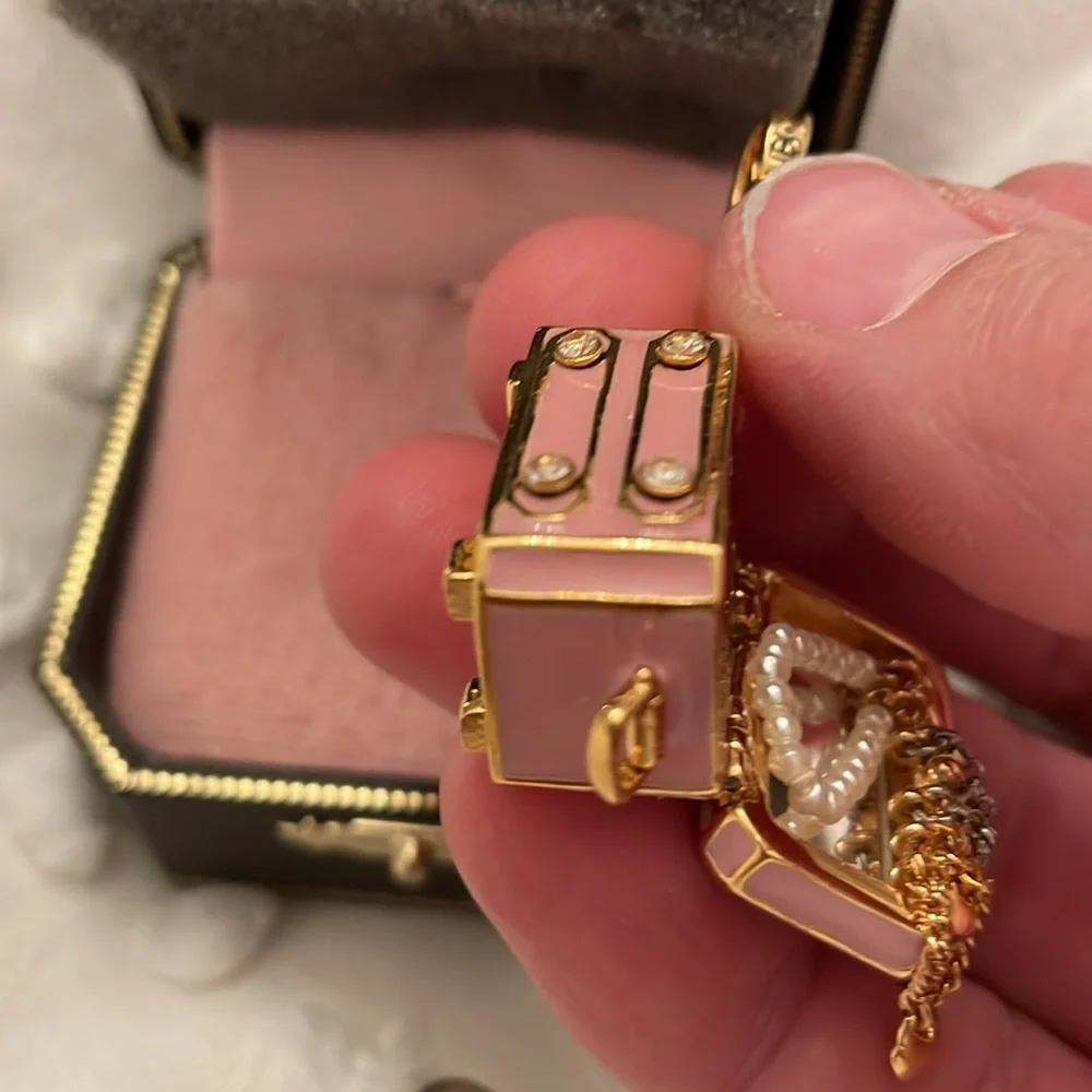 Vintage RARE jewelry box charm NIB YJRU1065 tagged box never been used - Picture 11 of 17